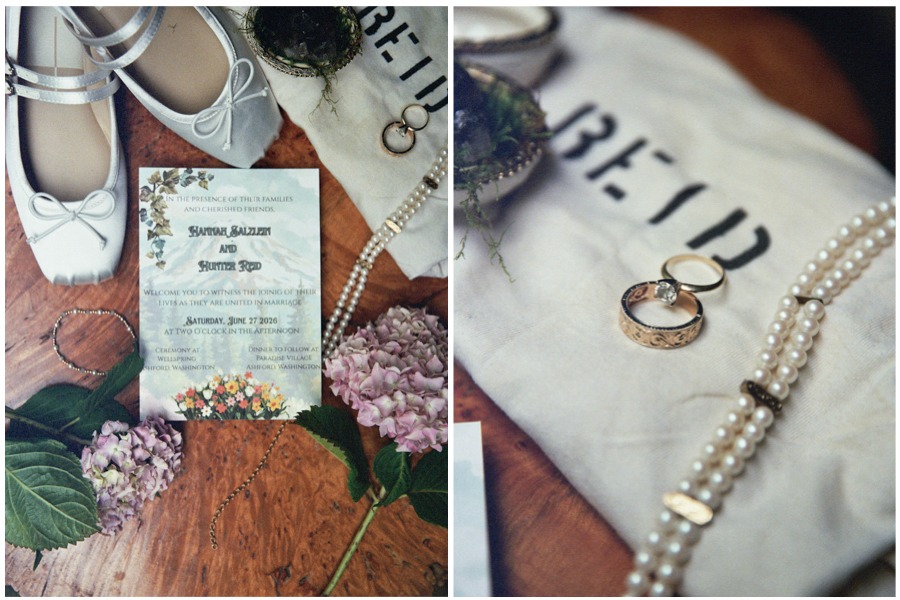 mount rainier wedding film photography