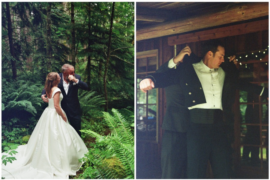 mount rainier wedding film photography