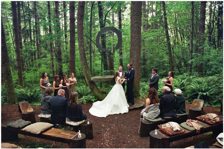 mount rainier wedding film photography