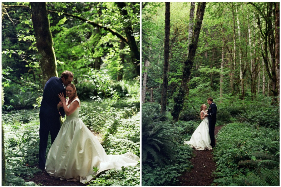 mount rainier wedding film photography