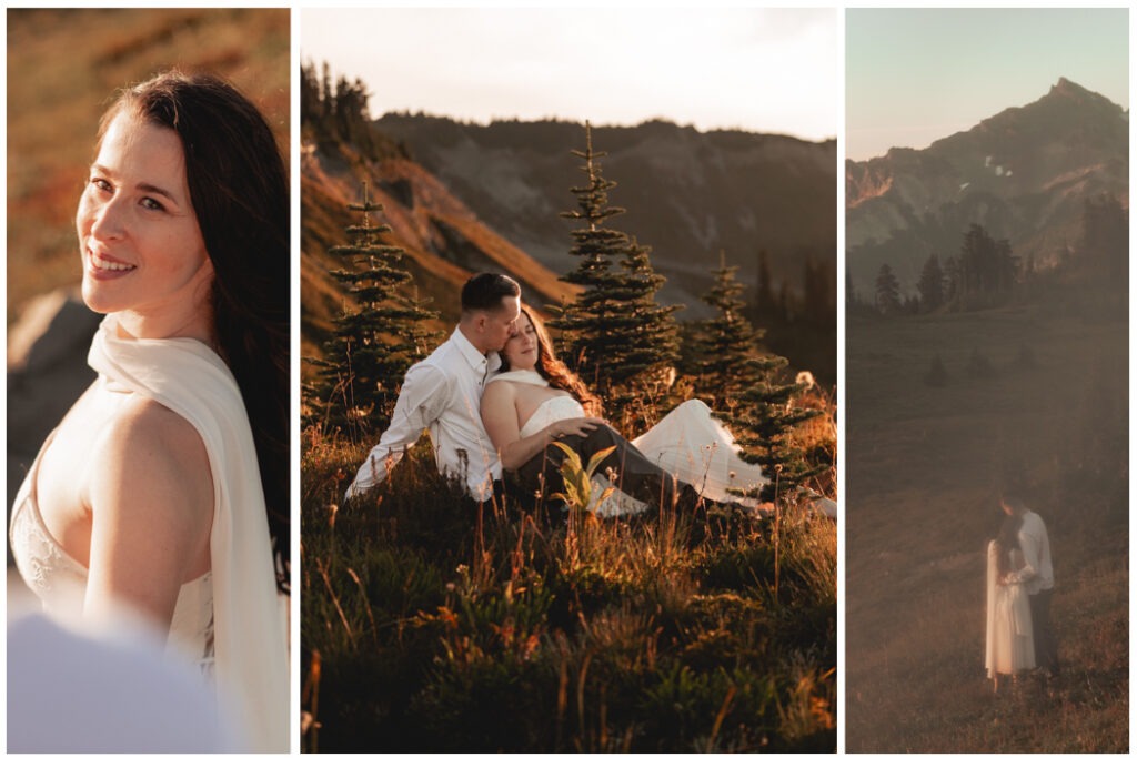 mount rainier engagement session